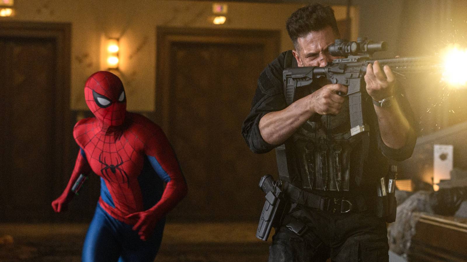 Spider-Man & Punisher Remaking Iconic Civil War Panel Teased By Tom Holland Spider-Man & Punisher Remaking Iconic Civil War Panel Teased By Tom Holland