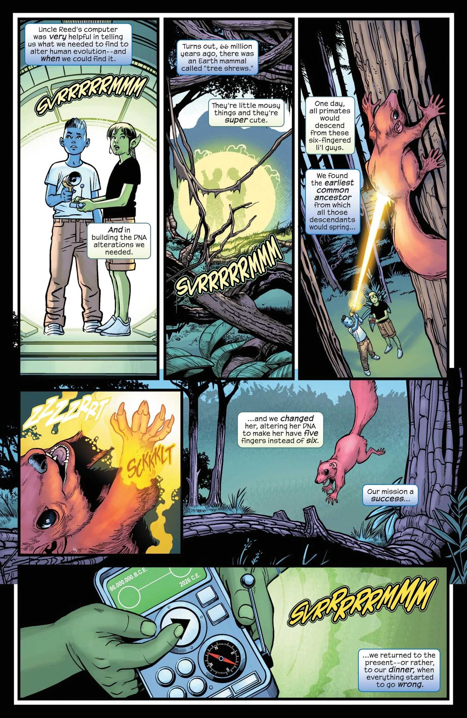 Jor-Venn and N'Kalla rewrite history in Fantastic Four #14
