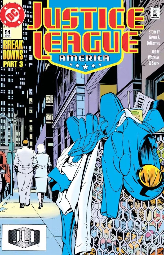 Cover to Justice League America #54