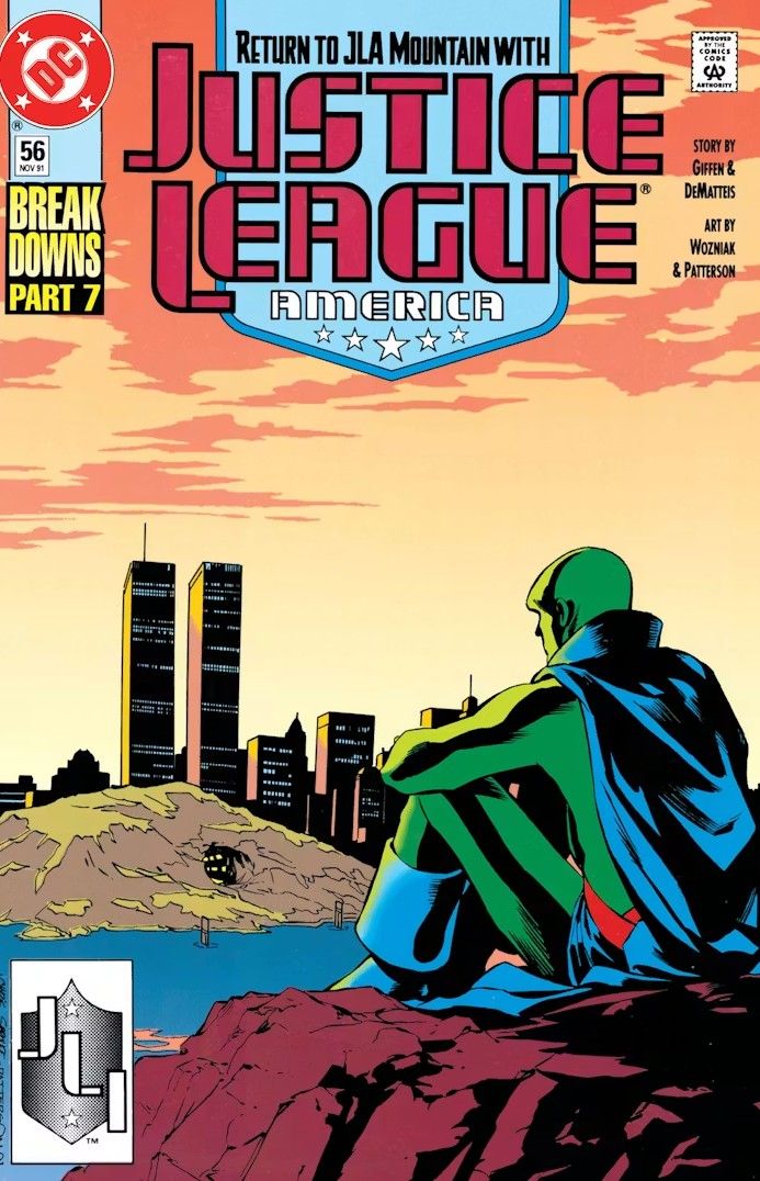 Cover to Justice League America 56