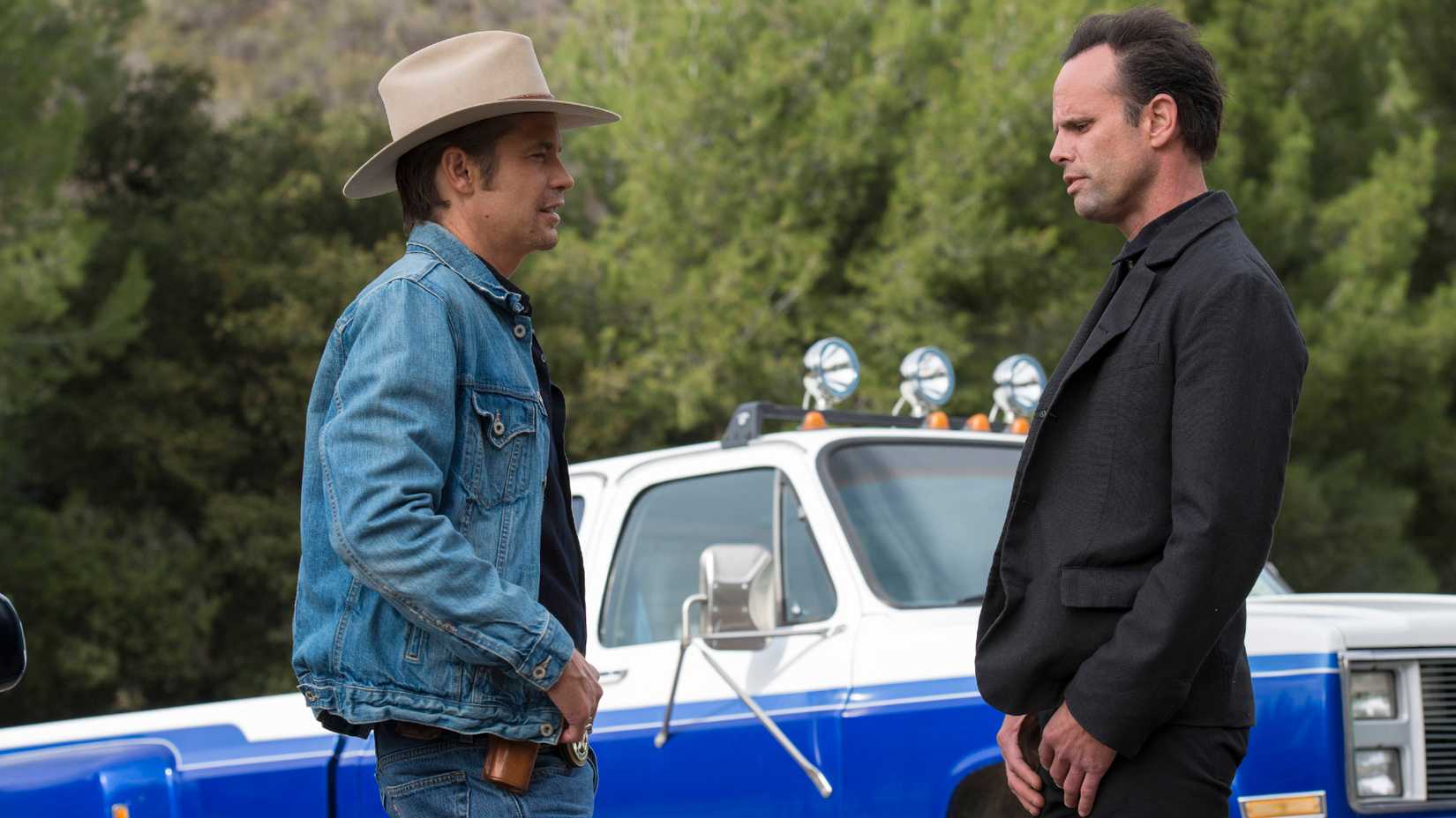 Raylan and Boyd in Justified