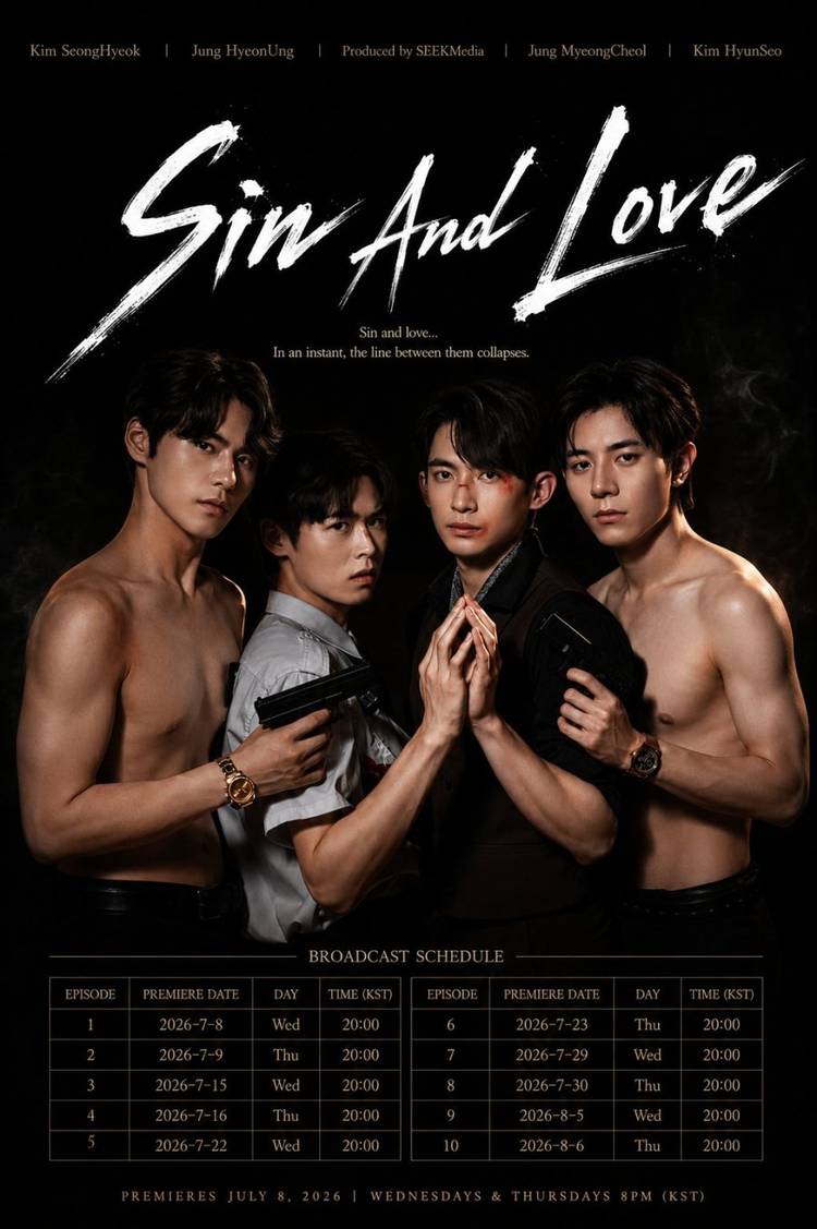 K-Dramas Releasing in July 2026 Sin and Love