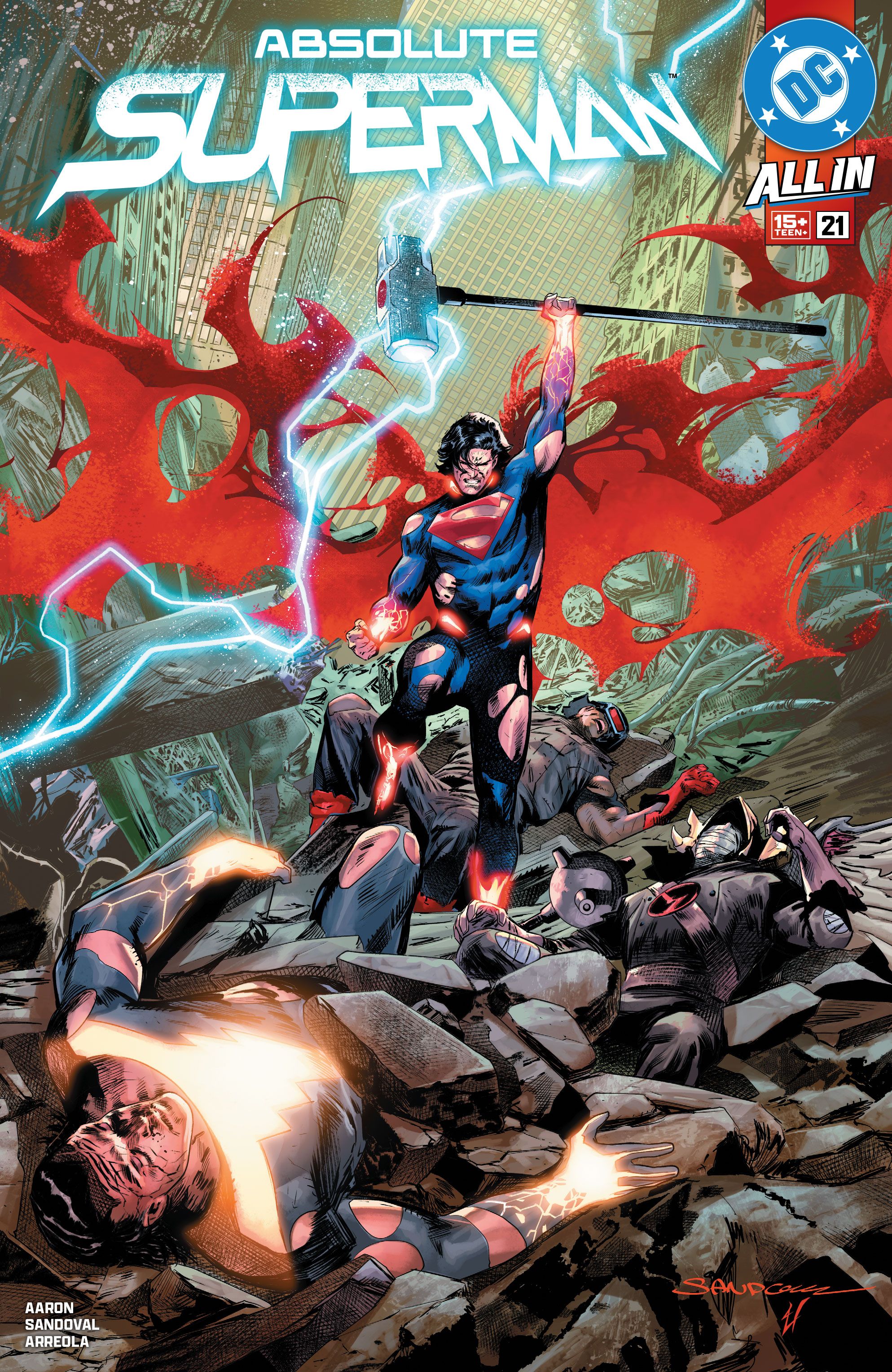 Kal-El defeats King Shazam in Absolute Superman #21