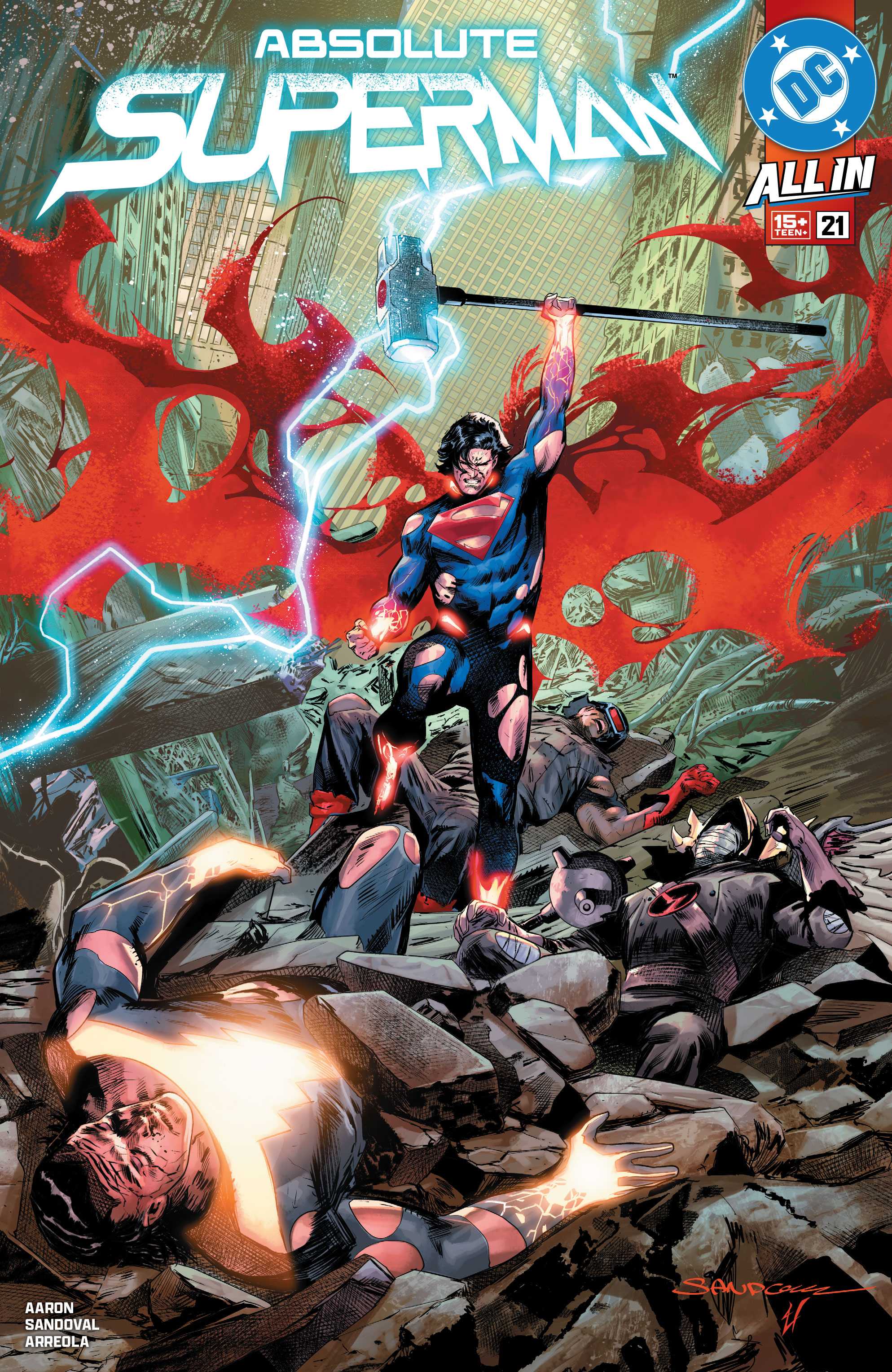 Kal-El defeats King Shazam in Absolute Superman #21