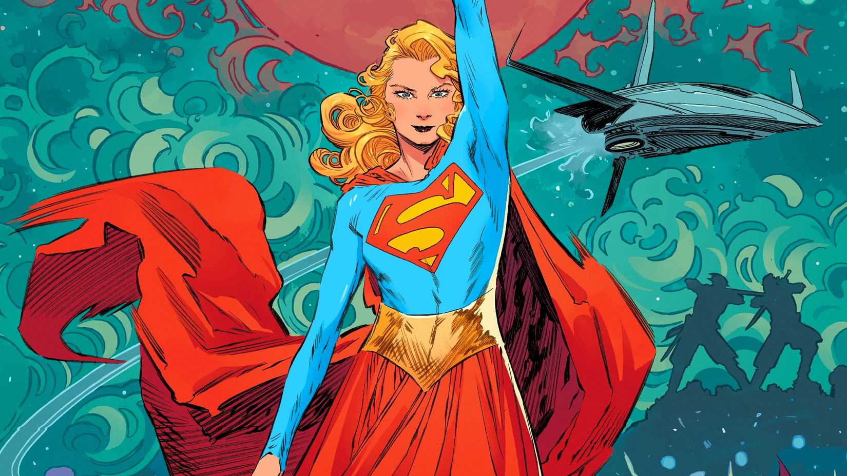 Kara smiles in Supergirl Woman of Tomorrow comic cover