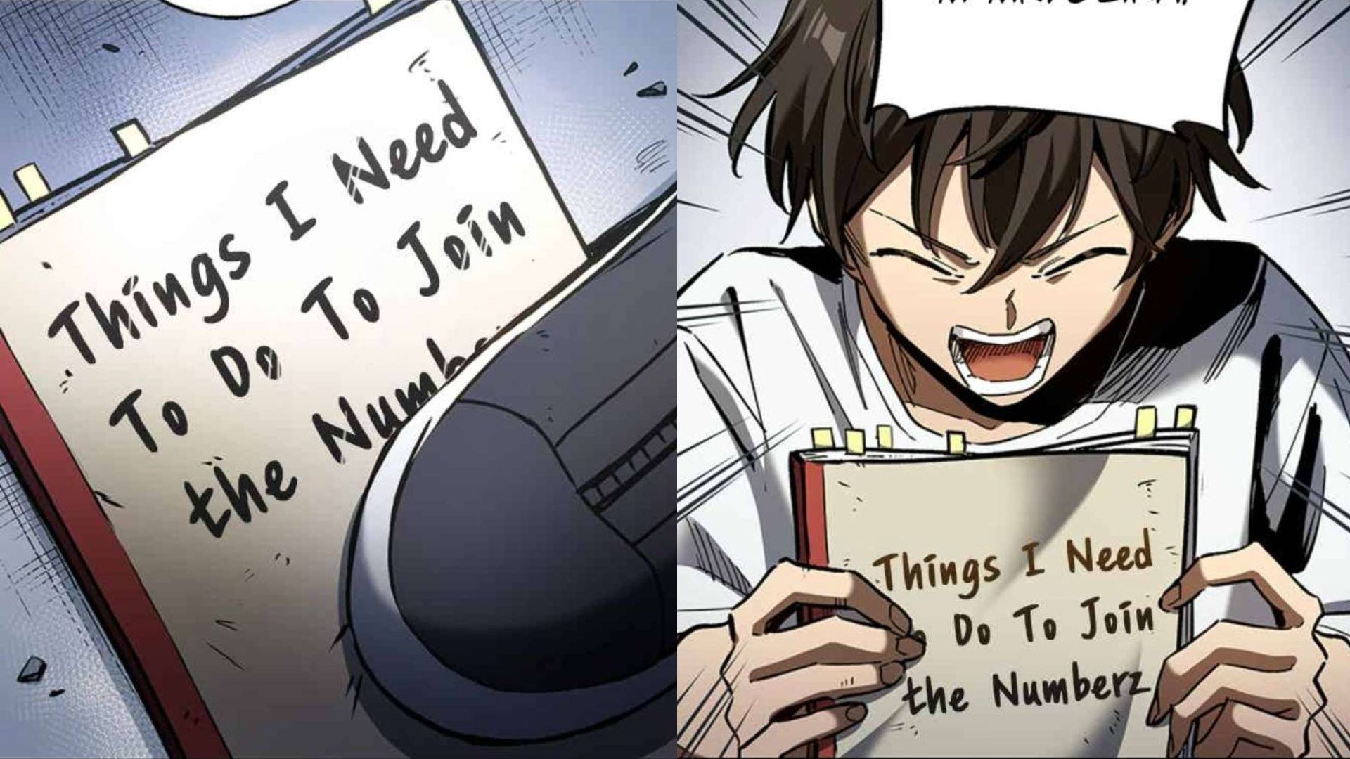 kouya from infinite awakening holding a book