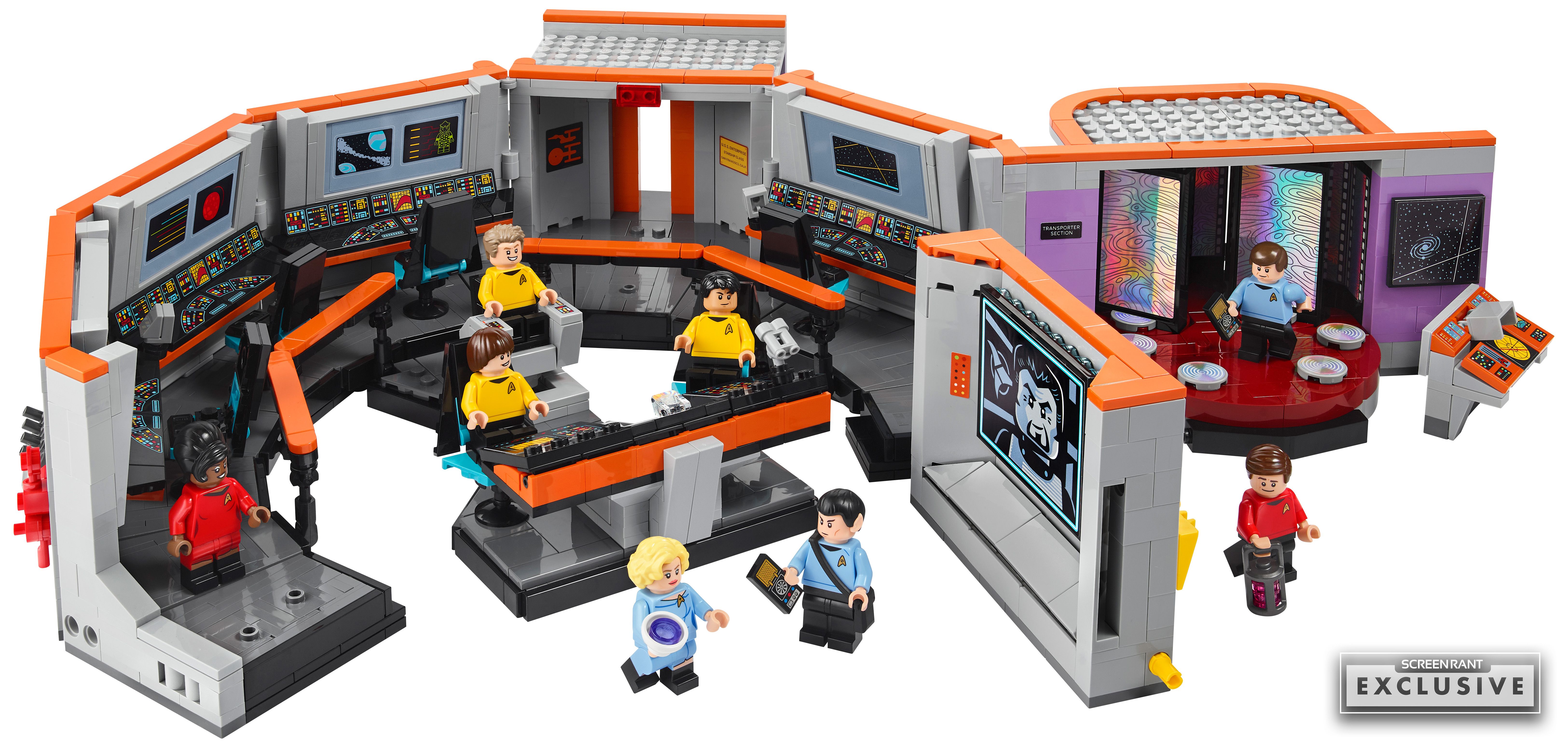 LEGO Icons Star Trek USS Enterprise NCC-1701 Bridge Completed Set