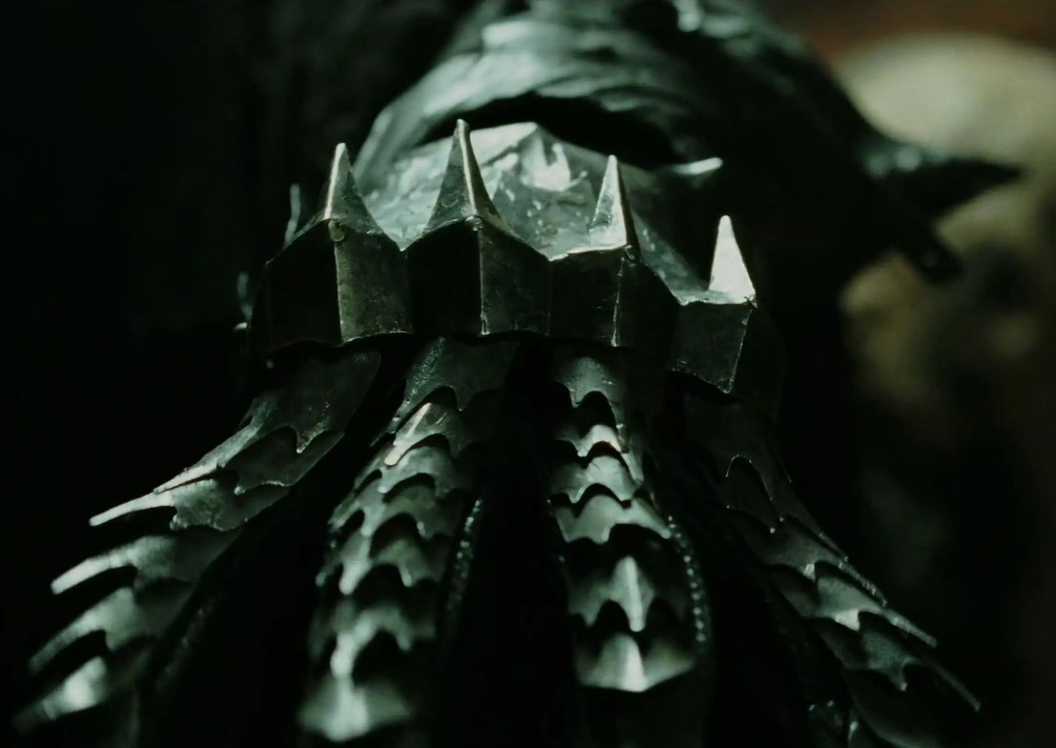 Lord of the Rings ROTK Nazgul King black metal glove-1