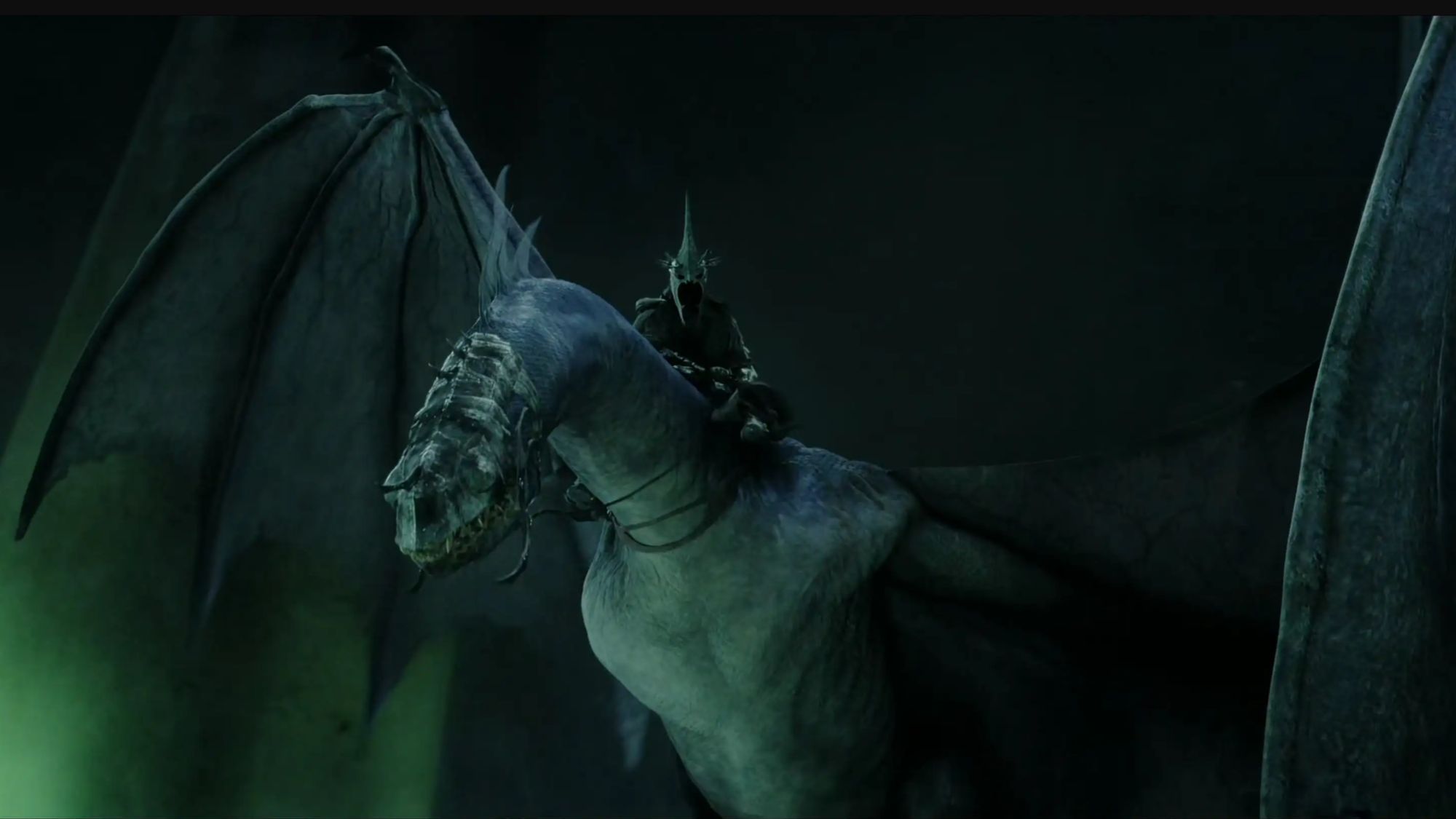 Lord of the Rings ROTK Nazgul King on Fell Beast -1