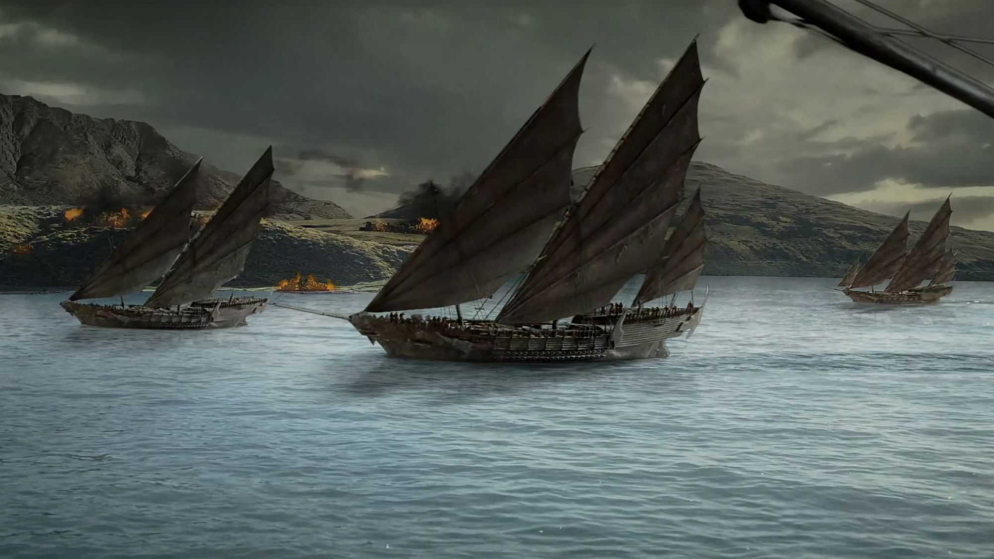 Lord of the Rings ROTK ships ahead of battle-1