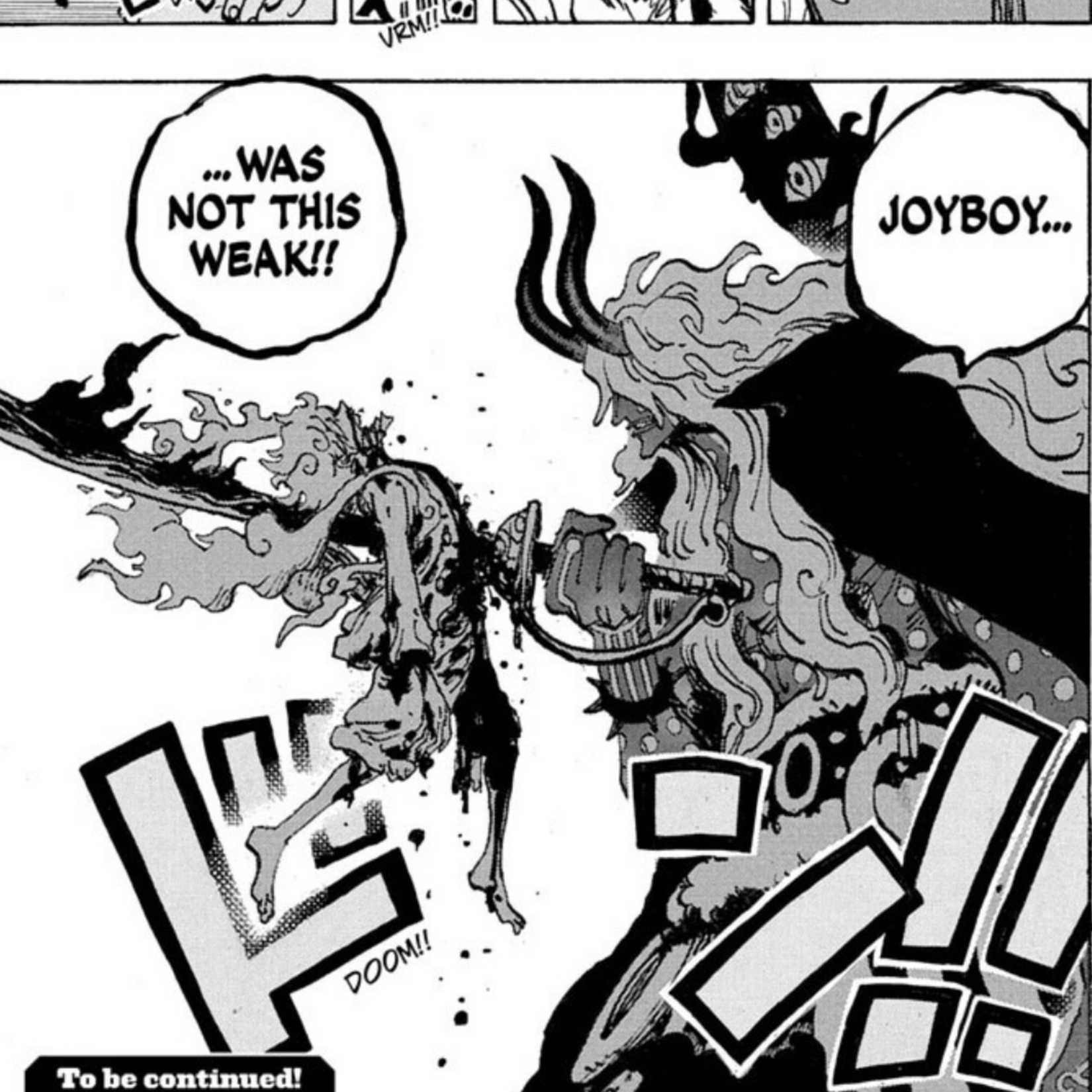Luffy et Imu dans One Piece