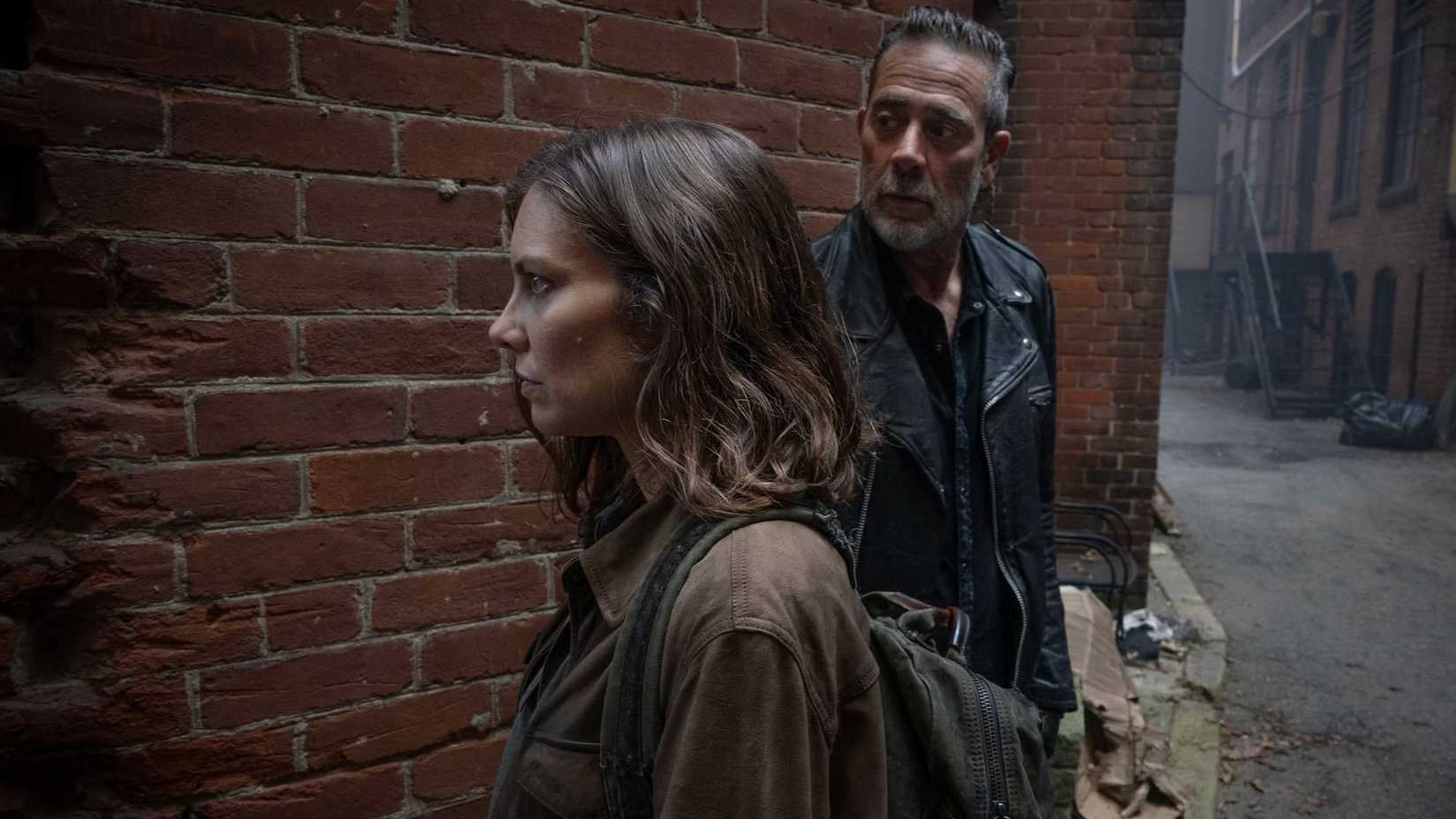 Maggie (Lauren Cohan) and Negan (Jeffrey Dean Morgan) in The Walking Dead: Dead City
