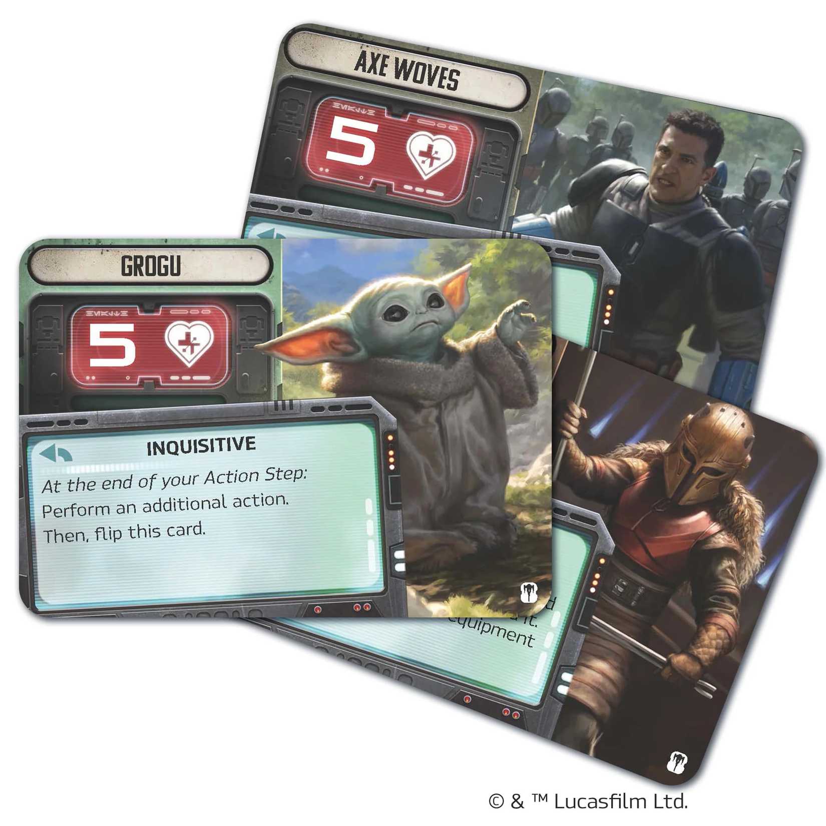 Mando Cards Grogu