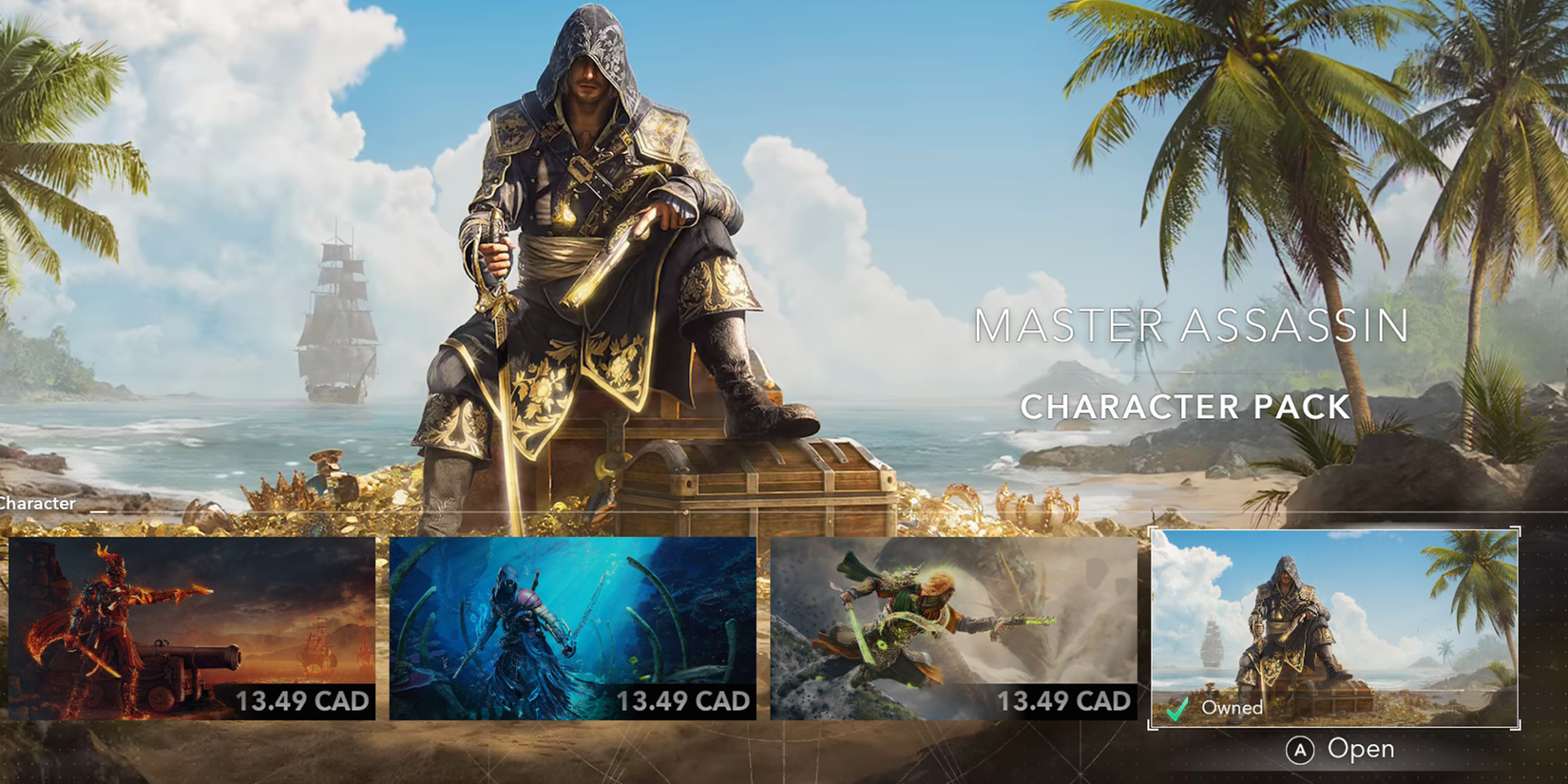 Master Assassin Pack Black Flag Resynced