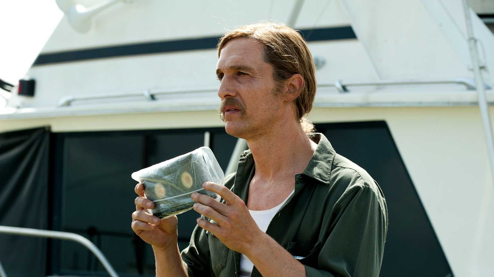 Matthew McConaughey in season 1 of True Detective