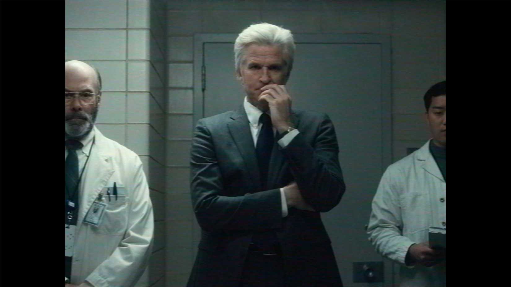 Matthew Modine as Dr. Martin Brenner in Stranger Things season 1 VHS Special Edition