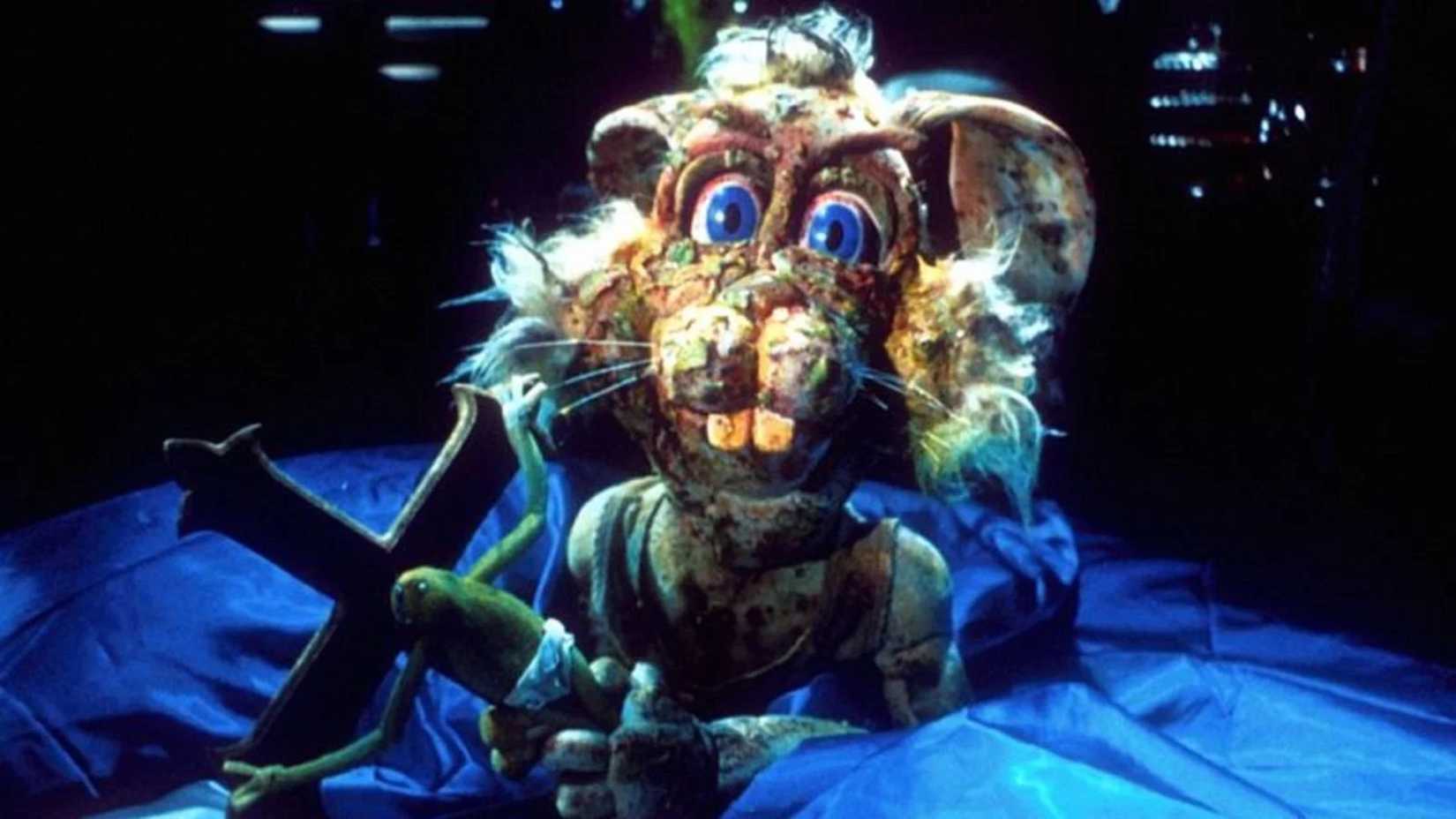 A crazed rabbit in Meet the Feebles