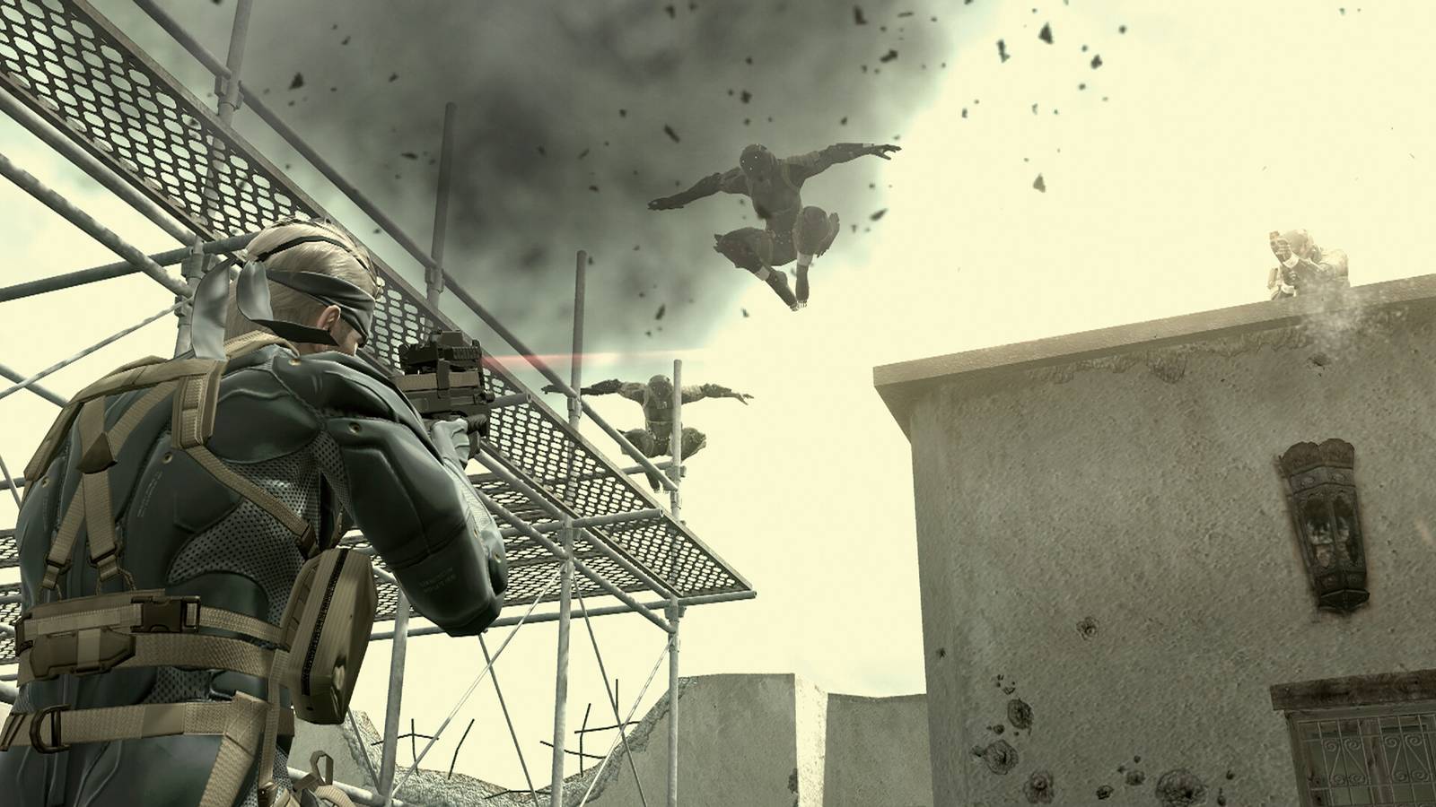 Metal Gear Solid 4 Jumping Enemy
