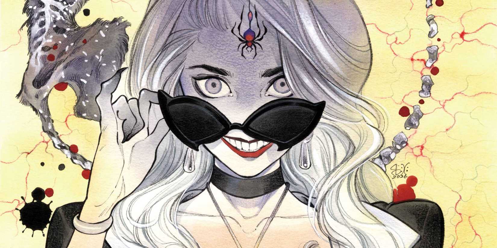 midnight spider-man 1 black cat peach momoko variant cover