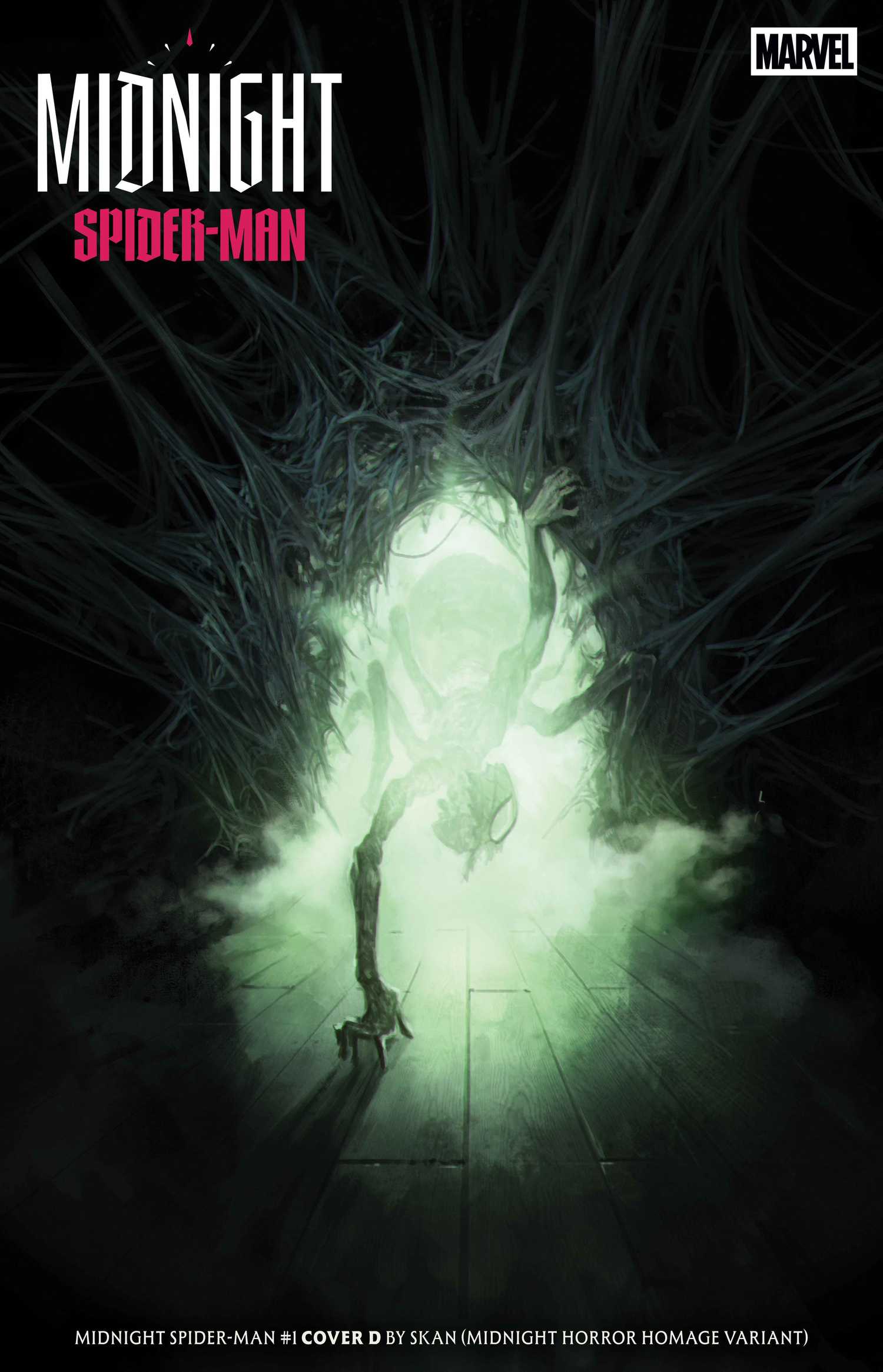 midnight spider-man 1 skan variant cover