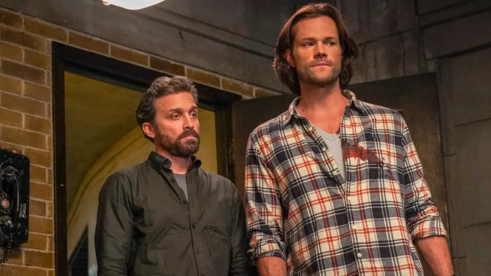 Chuck holding Sam captive in Supernatural's final season