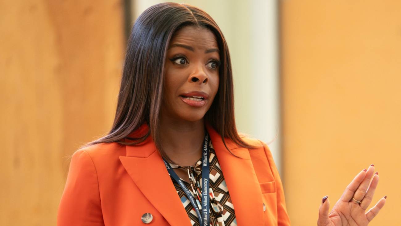 Janelle James as Ava in Abbott Elementary season 5