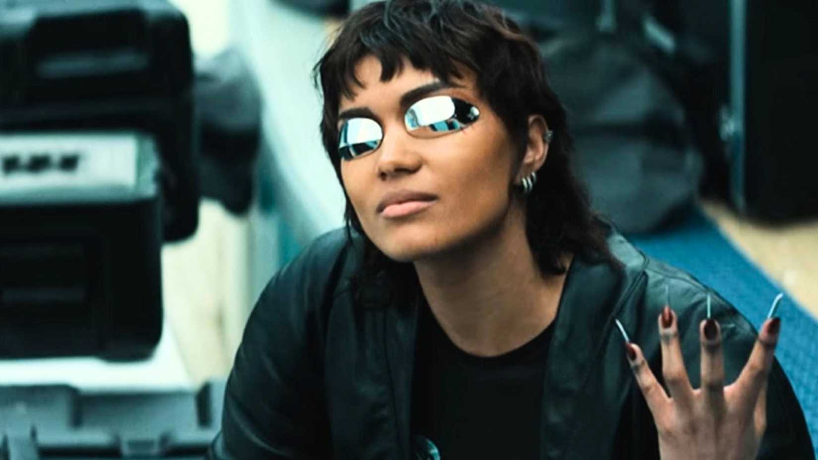 Molly in Apple TV's Neuromancer TV show