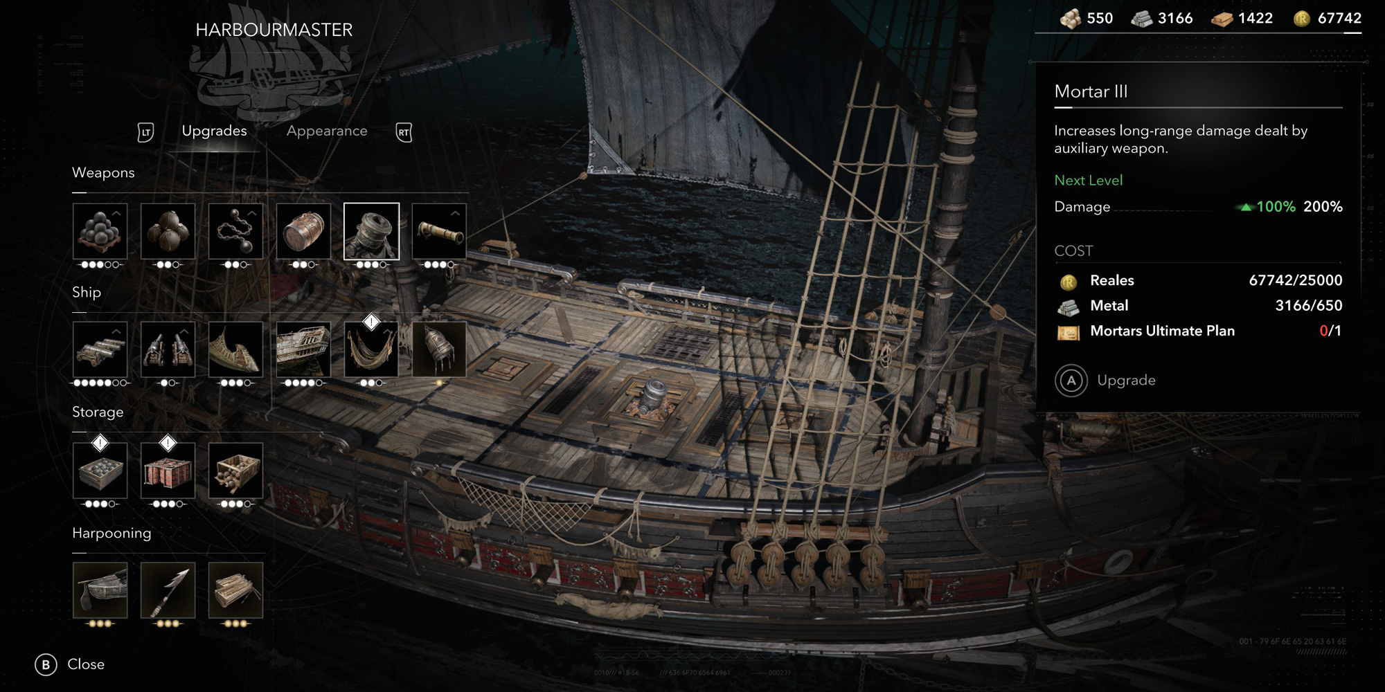 Mortar Upgrade Ultimate Plan Black Flag REsynced