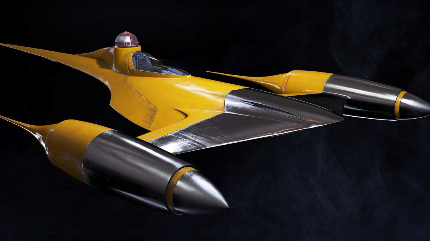 NABOO STAR FIGHTER FROM STAR WARS