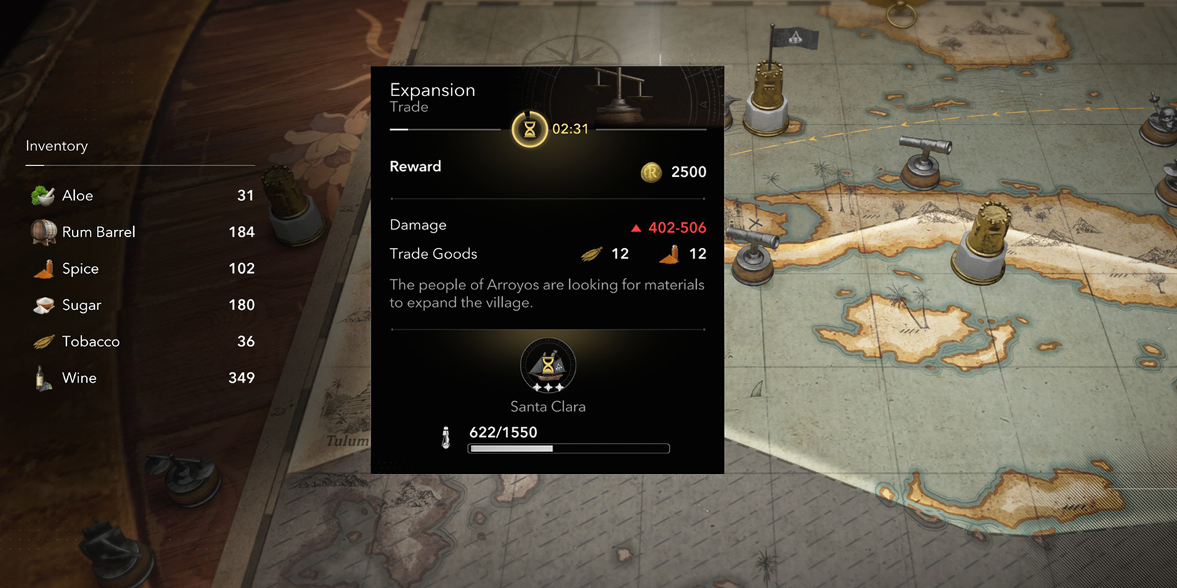 Naval Fleet Trading in AC Black Flag Resynced