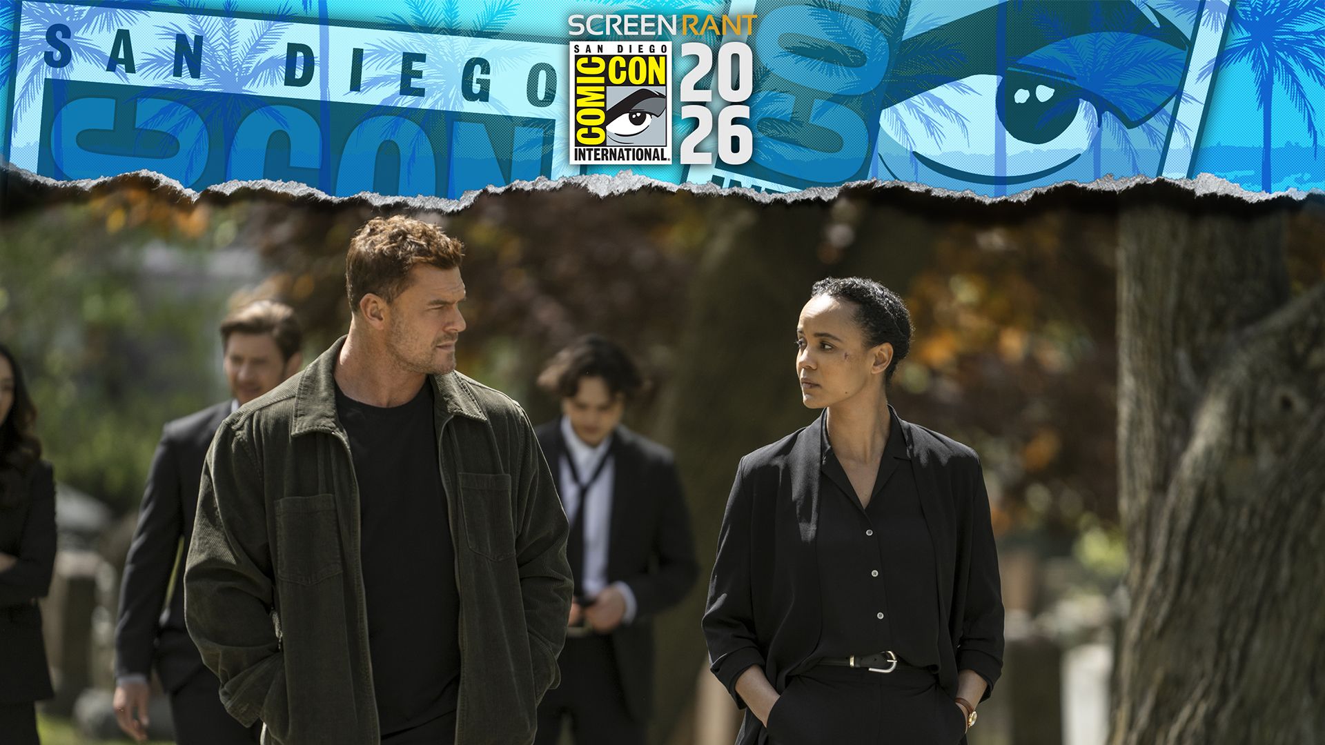 Neagley Interview with Maria Sten, Greyston Holt & Jasper Jones at SDCC 2026 image