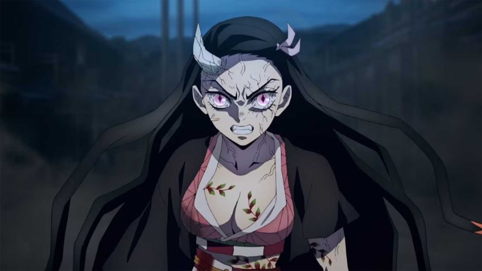Nezuko demon form in Demon Slayer