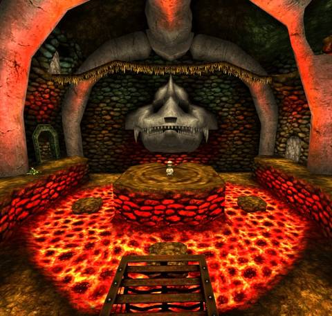 Ocarina of Time Dodongo's Cavern 3DS