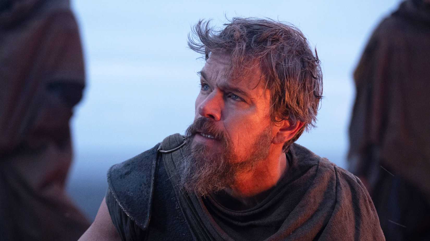 Odysseus looking off-camera in The Odyssey