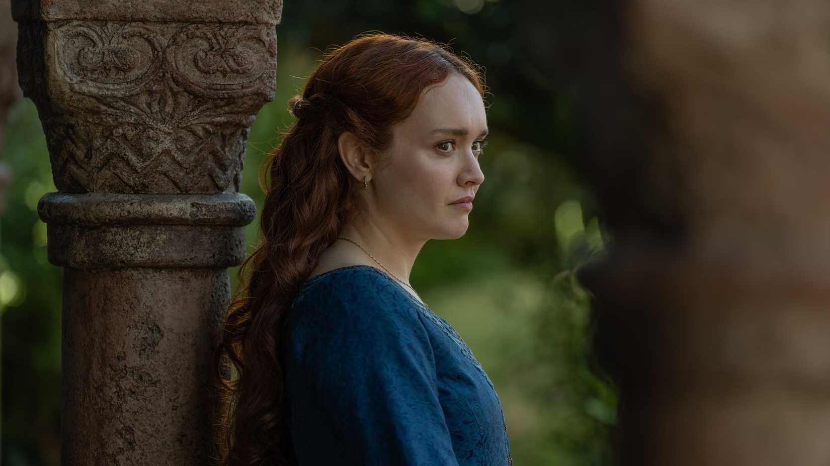 Olivia Cooke as Alicent Hightower in House of the Dragon