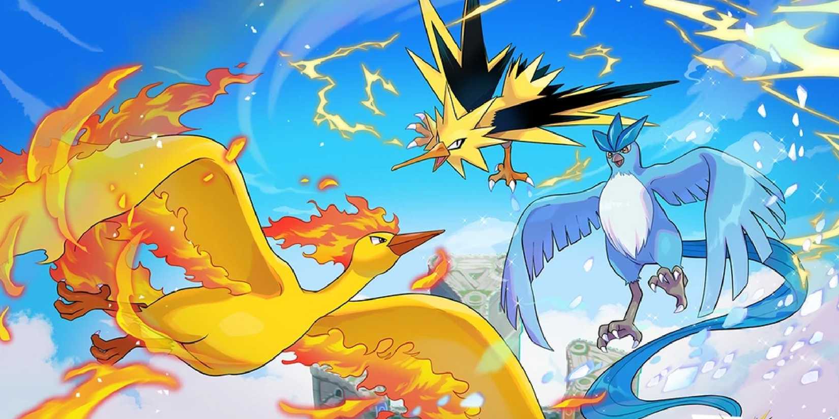 original pokemon legendary birds