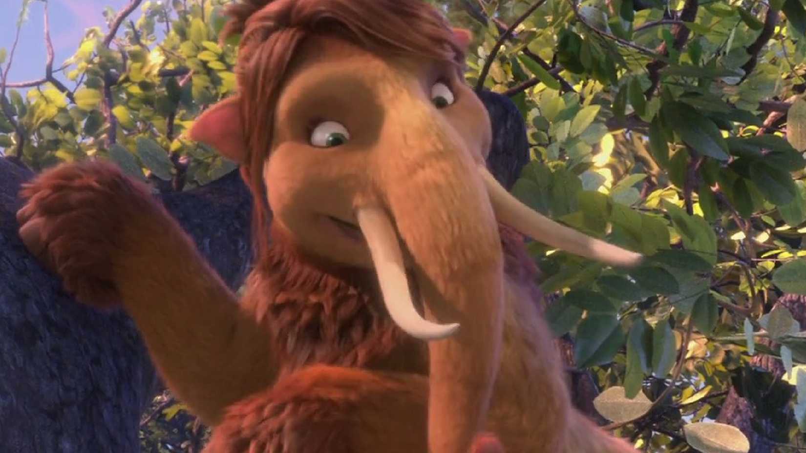 Peaches poses in Ice Age Continental Drift