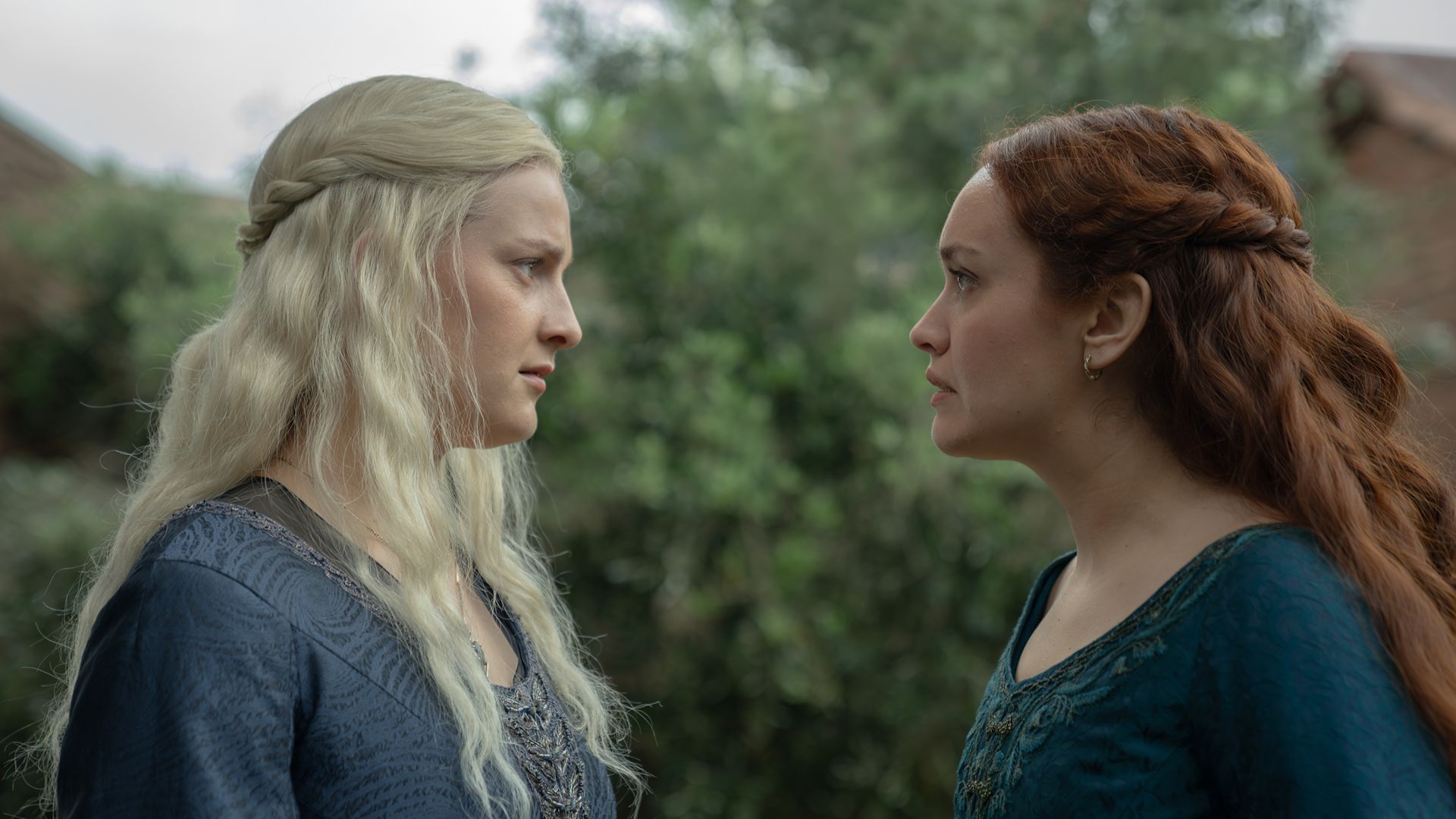 Alicent and Helaena in House of the Dragon