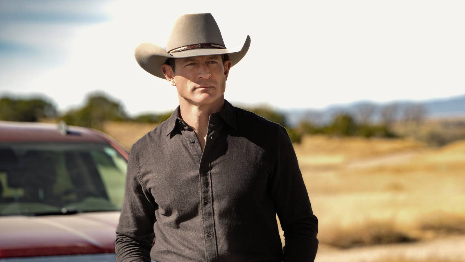 Philip Winchester as Sheriff Dan Brigman in Ransom Canyon