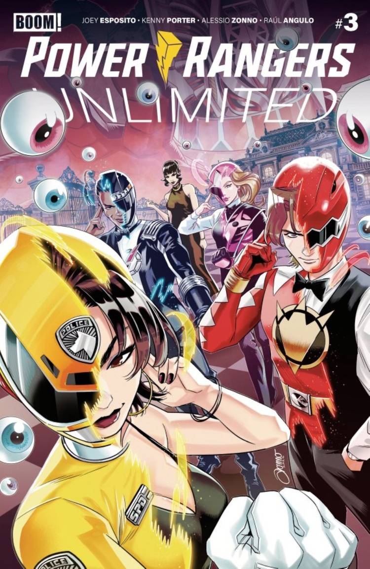 Power Rangers Unlimited #3 main cover