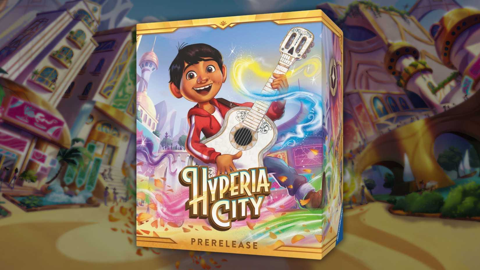 Prerelease Box for Lorcana Hyperia City