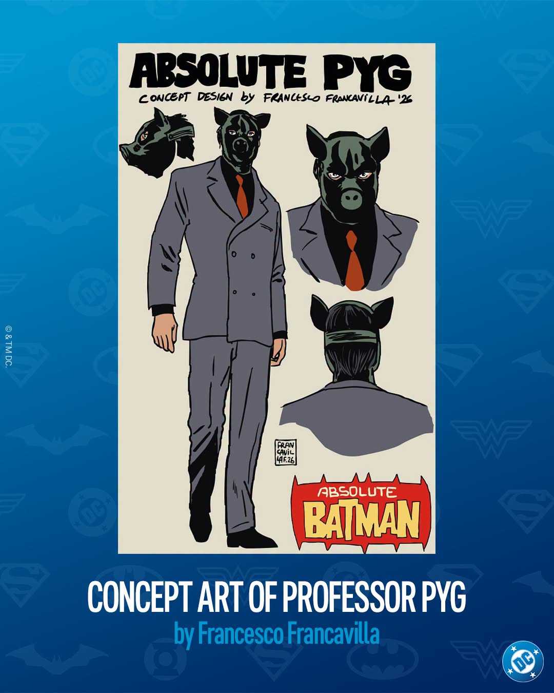 Professor Pyg's design for Absolute Batman Beyond Ark M