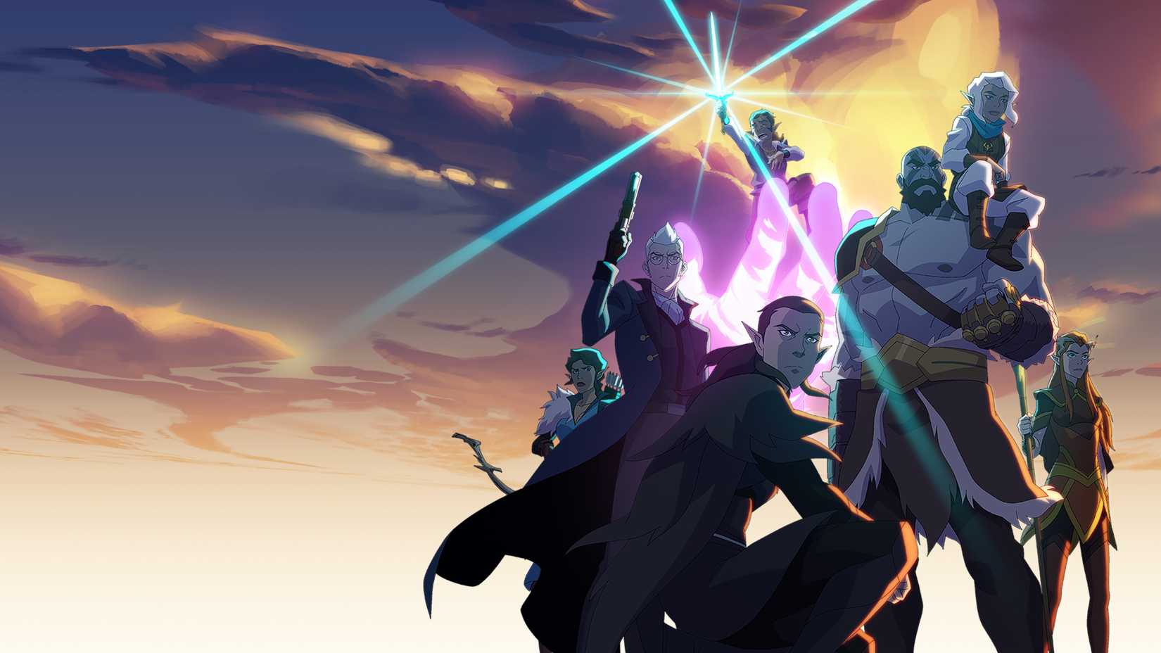 Promotional art for The Legend of Vox Machina season 3