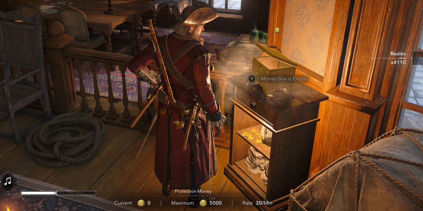 Protection Money Box in Black Flag Resynced