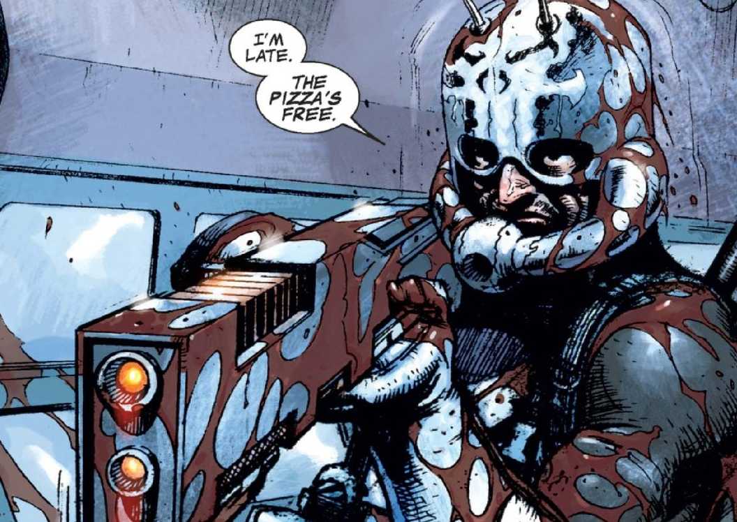 punisher using ant-man helmet