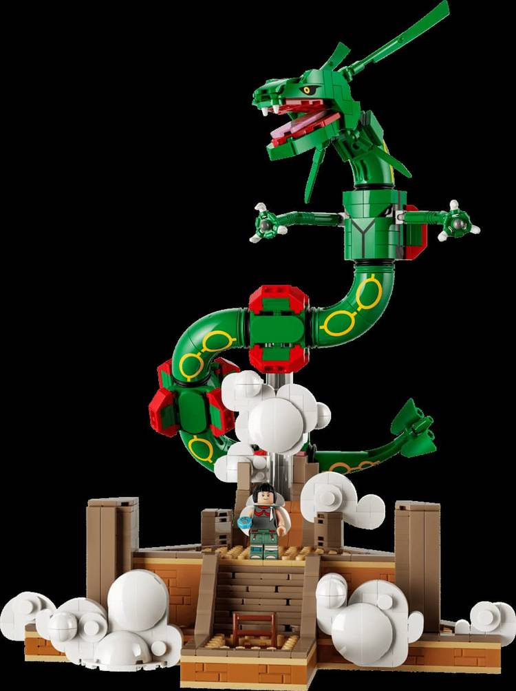 Rayquaza LEGO סט עמוד שמיים