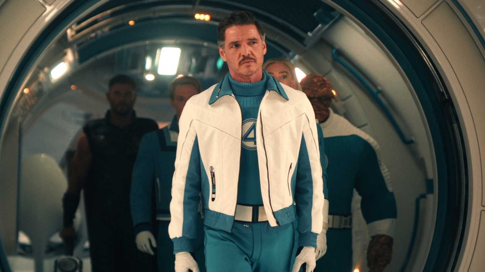Reed Richards, the Fantastic Four, and Thor in Avengers: Doomsday