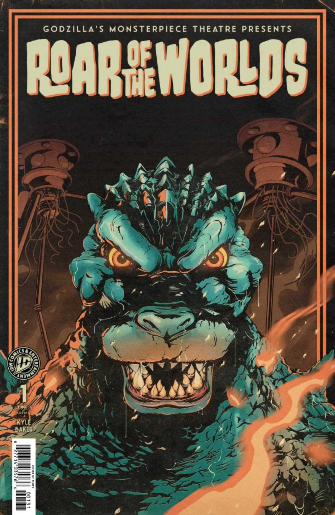 Roar of the worlds #1 cover 2