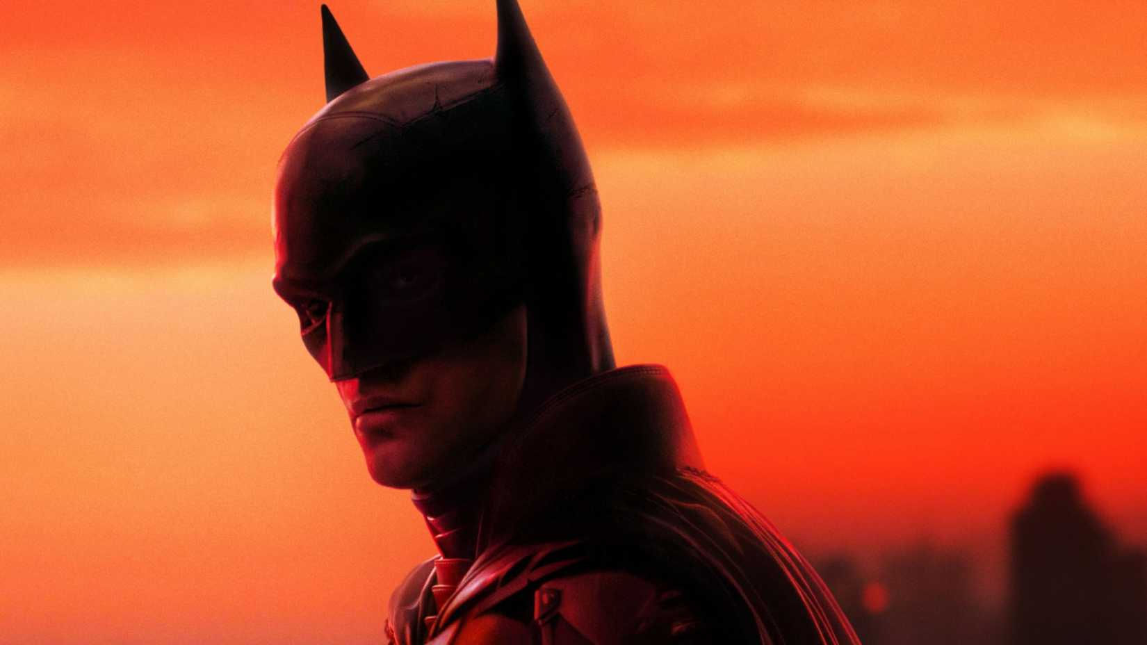Robert Pattinson in The Batman promo image