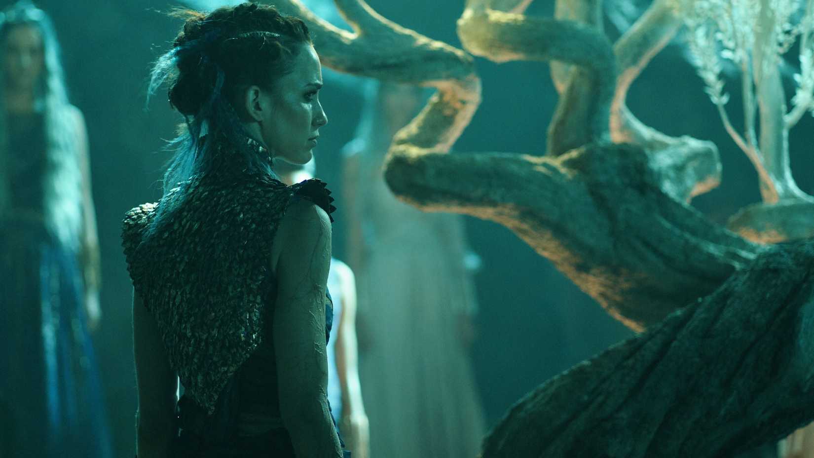 Ruta Gedmintas as Serafina Pekkala in season 2 of His Dark Materials